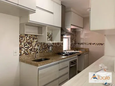 Apartamento com 3 Quartos para alugar, 70m² no Vila São Francisco, Hortolândia
