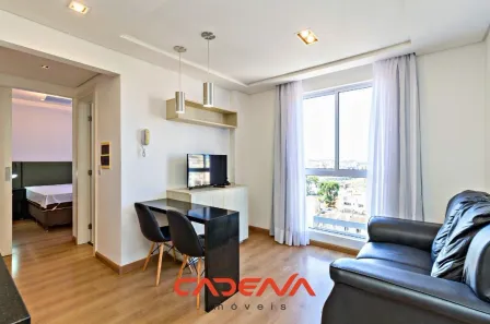Apartamento com 1 Quarto para alugar, 29m² no Alto da Glória, Curitiba
