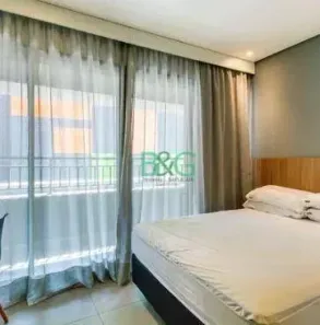 Apartamento com 1 Quarto à venda, 22m² no Santo Amaro, São Paulo