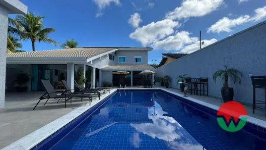 Casa de Condomínio com 5 Quartos à venda, 340m² no Jardim Acapulco, Guarujá