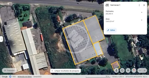 Galpão/Depósito/Armazém à venda, 4992m² no Centro, Campo Magro