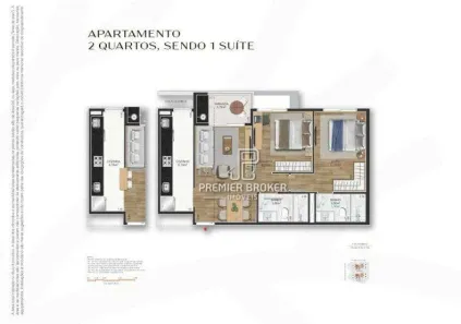 Apartamento com 2 Quartos à venda, 66m² no Alto, Teresópolis