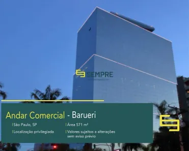 Imóvel Comercial para alugar, 572m² no Alphaville Centro Industrial e Empresarial/Alphaville., Barueri