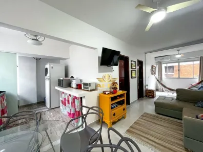 Apartamento com 1 Quarto à venda, 50m² no Jardim Las Palmas, Guarujá