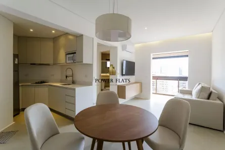 Flat com 1 Quarto para alugar, 42m² no Vila Nova Conceição, São Paulo