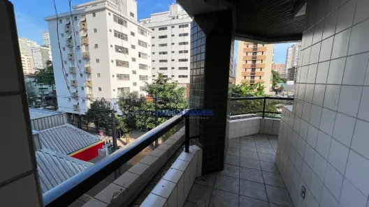Apartamento com 3 Quartos para alugar, 179m² no Gonzaga, Santos