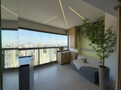 Apartamento com 1 Quarto para alugar, 32m² no Jardim das Acácias, São Paulo