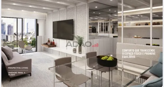 Apartamento com 2 Quartos à venda, 70m² no Setor Bueno, Goiânia