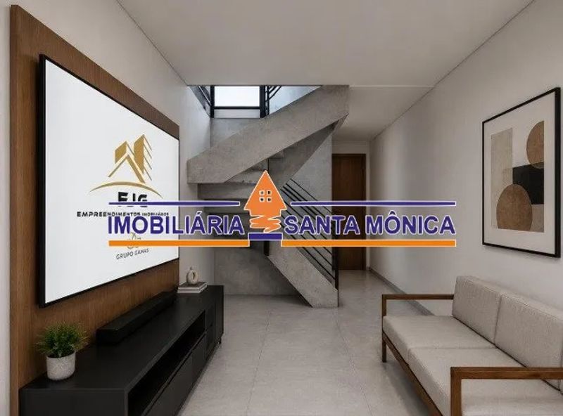 Casa com 3 quartos — Santa Mônica, Belo Horizonte