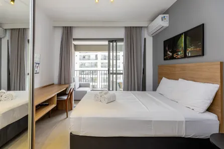 Apartamento com 1 Quarto à venda, 27m² no Indianópolis, São Paulo