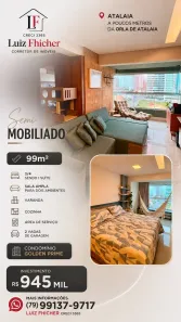Apartamento com 3 Quartos à venda, 99m² no Atalaia, Aracaju