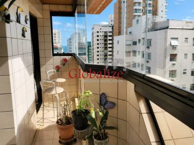 Apartamento com 3 Quartos à venda, 100m² no Gonzaga, Santos