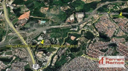Lote/Terreno para alugar, 21500m² no Três Cruzes, São Paulo