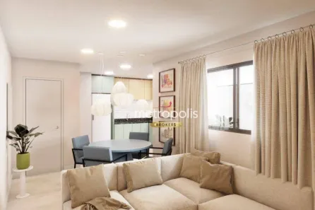 Apartamento com 2 Quartos à venda, 64m² no Jardim, Santo André