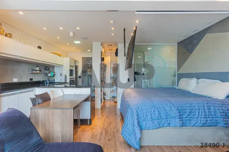 Apartamento com 1 Quarto para alugar, 39m² no Brooklin Paulista, São Paulo
