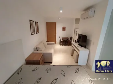 Flat com 1 Quarto para alugar, 38m² no Itaim Bibi, São Paulo
