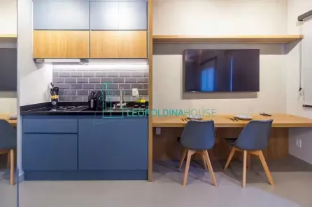 Apartamento com 1 Quarto para alugar, 24m² no Pinheiros, São Paulo