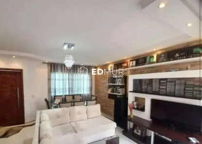 Sobrado com 3 Quartos à venda, 218m² no Jardim das Maravilhas, Santo André
