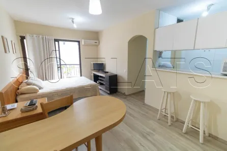 Flat com 1 Quarto para alugar, 31m² no Cerqueira César, São Paulo
