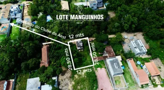 Lote/Terreno à venda, 342m² no Manguinhos, Serra