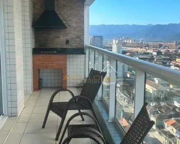 Apartamento com 2 Quartos para alugar, 82m² no Boqueirão, Santos