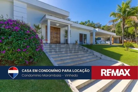 Casa de Condomínio com 6 Quartos para alugar, 696m² no Marambaia, Vinhedo