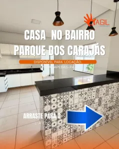 Casa com 2 Quartos para alugar, 50m² no Parque dos Carajás, Parauapebas