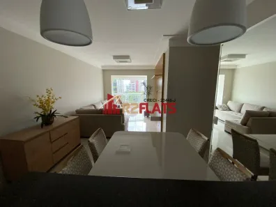 Flat com 1 Quarto para alugar, 50m² no Cidade Monções, São Paulo