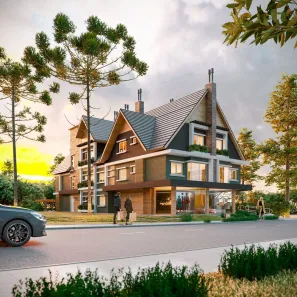 Apartamento com 2 Quartos à venda, 63m² no Carniel, Gramado