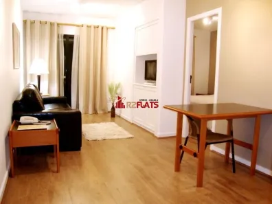 Flat com 1 Quarto para alugar, 40m² no Brooklin Paulista, São Paulo