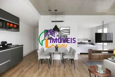 Apartamento com 1 Quarto para alugar, 64m² no Cidade Monções, São Paulo
