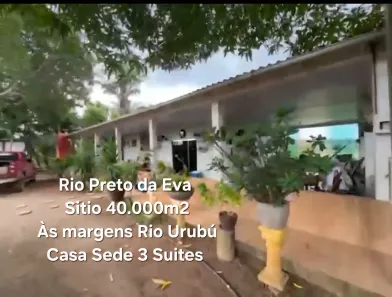 Fazenda/Sítio com 3 Quartos à venda, 40000m² no , Rio Preto da Eva