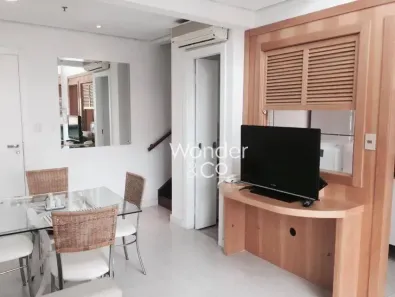 Apartamento com 1 Quarto para alugar, 50m² no Indianópolis, São Paulo