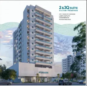 Apartamento com 2 Quartos à venda, 51m² no Praia de Itaparica, Vila Velha