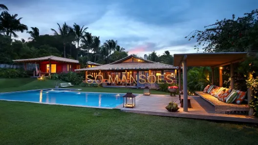 Casa de Condomínio com 6 Quartos à venda, 567m² no Trancoso, Porto Seguro