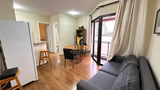 Flat com 1 Quarto para alugar, 35m² no Indianópolis, São Paulo