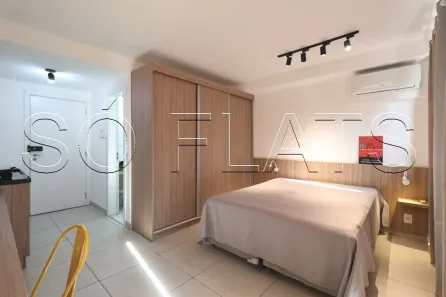 Flat com 1 Quarto para alugar, 27m² no Indianópolis, São Paulo
