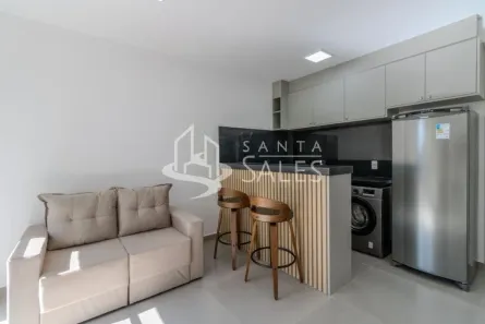 Apartamento com 1 Quarto para alugar, 38m² no Jardim Panorama, São Paulo