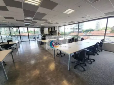 Sala Comercial para alugar, 261m² no Cidade Monções, São Paulo