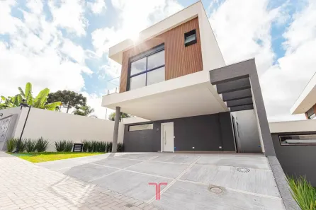 Casa de Condomínio com 4 Quartos à venda, 256m² no Mercês, Curitiba