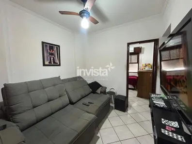 Apartamento com 1 Quarto à venda, 37m² no José Menino, Santos