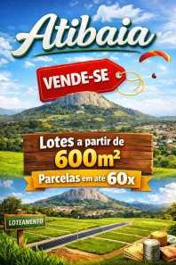 Lote/Terreno à venda, 600m² no Centro, Igaratá