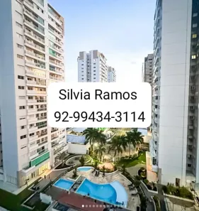 Apartamento com 3 Quartos para alugar, 133m² no São Jorge, Manaus