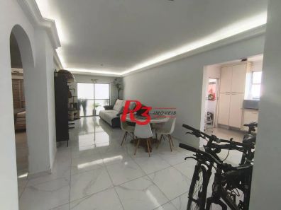 Apartamento com 3 Quartos à venda, 130m² no Campo Grande, Santos