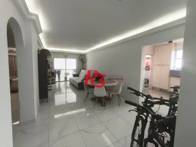 Apartamento com 3 Quartos à venda, 130m² no Campo Grande, Santos