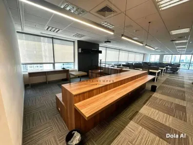 Sala Comercial para alugar, 266m² no Cidade Monções, São Paulo