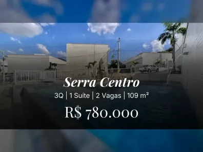 Casa com 3 Quartos à venda, 109m² no Serra Centro, Serra