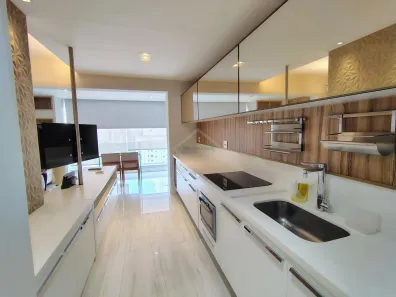 Apartamento com 1 Quarto para alugar, 52m² no Brooklin Paulista, São Paulo