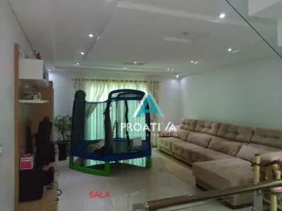 Sobrado com 3 Quartos à venda, 186m² no Jardim Santo Alberto, Santo André