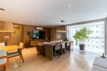 Apartamento com 3 Quartos para alugar, 110m² no Vila Nova Conceição, São Paulo
